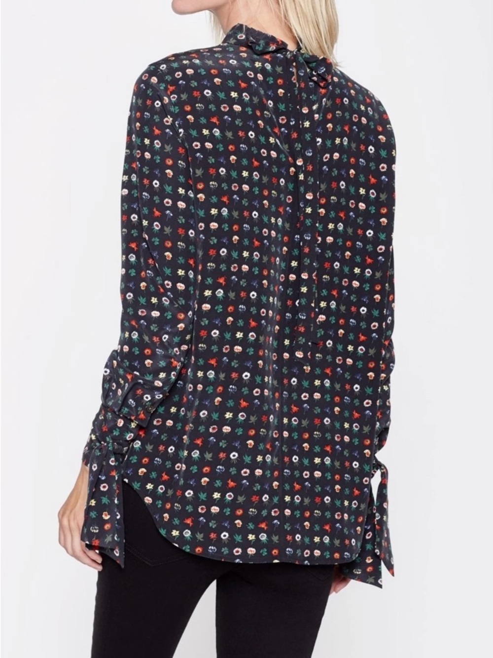 Equipment Femme | Aurora silk floral blouse - Picture 3 of 13